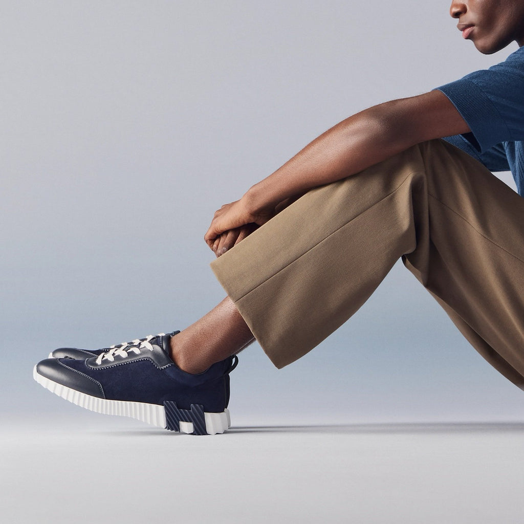 Bounce Hermes Shoes                                                     Color Navy Blue