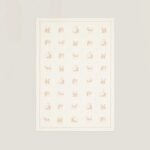 PLAID MAILLE BLANKET  CABRIOLE 70X100CM 100% COTON BISCUIT - Image 2