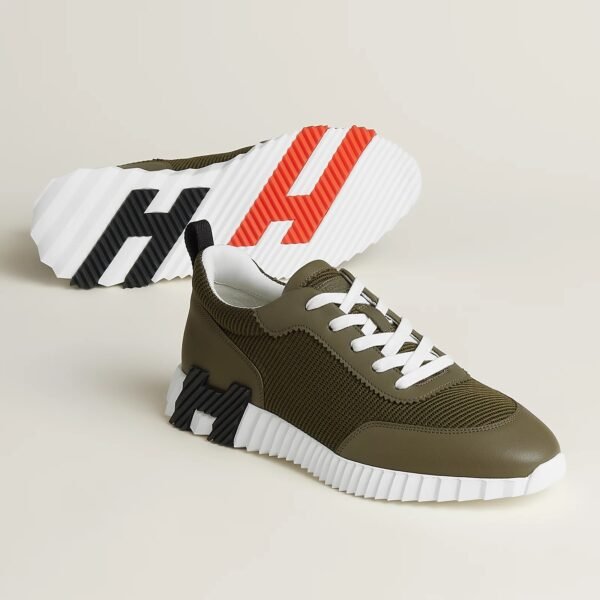 Hermes Bounce Shoes                                          Color Vert Toundra